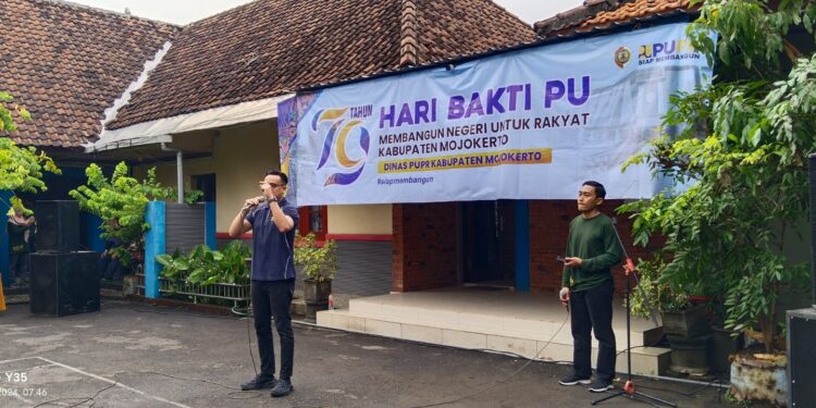 DPUPR Kabupaten Mojokerto Peringati Hari Bakti PU Ke – 79 Tahun