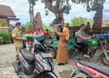 Sinergi Tiga Pilar Kota Mojokerto, Pendirian Dapur Umum untuk Warga Terdampak Banjir