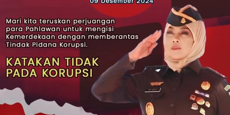 Pesan Khusus Kajati Jatim Mia Amiati Peringati HAKORDIA 2024