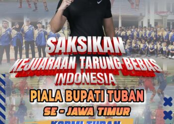 Kejuaraan Tarung Bebas Indonesia Piala Bupati Tuban Jelang Sehari pelaksanaan