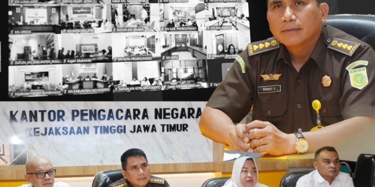 Tingkatkan Kinerja, Kejati Jatim Gelar Monev Bidang Datun
