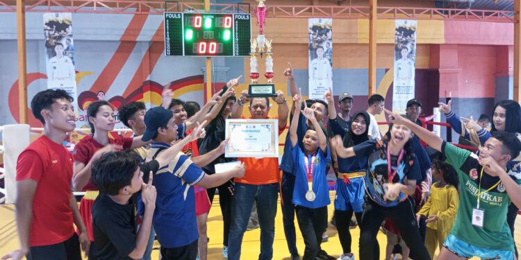 Kontingen TBI Tuban Raih Juara 1 Umum Dalam Kejuaraan Tarung Bebas Indonesia Piala Bupati Tuban 2025