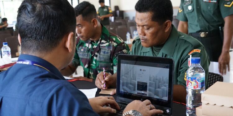 Junjung Patriotisme, Ratusan Anggota Kodim 0811 Tuban Lapor Pajak