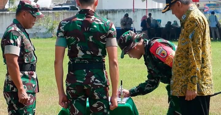 Kapok Sahli Kodam V/Brw Pimpin Pelaksanaan Penutupan TMMD Ke-123 Ta. 2025 Kodim 0811/Tuban