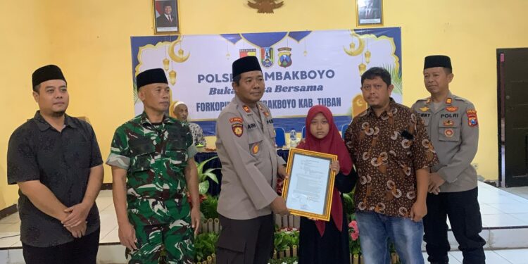 Sinergitas Pengusaha Kavling Bersama Forkopimca Tambakboyo Tuban mengadakan Kegiatan Santunan Anak Yatim