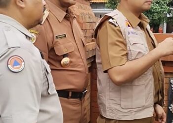 Resmikan EWS Ini Pesan Wabup Mojokerto