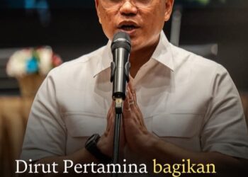 Direktur Utama Pertamina Bagikan Nomor Khusus Untuk Terima Laporan Masyarakat