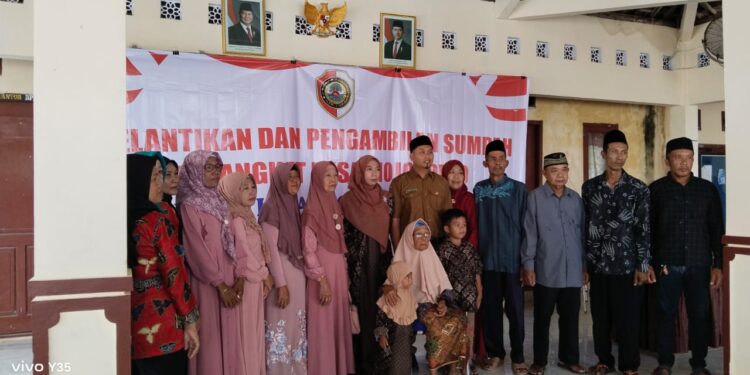 Pengambilan Sumpah dan Pelantikan Perangkat Desa Mojodowo