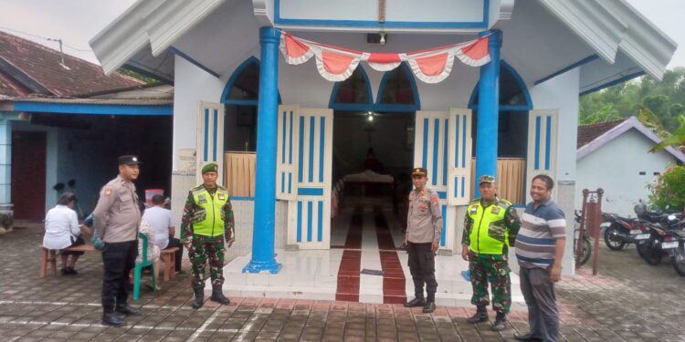 Polres Mojokerto Kota Perketat Pengamanan Gereja Saat Ibadah Paskah