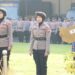 Hari Kartini, Polwan Polres Mojokerto Kota Jadi Petugas Upacara