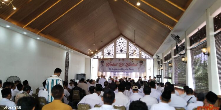 Gelar Halal BI Halal PKD Kabupaten Mojokerto Bersama Para Kades