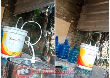 Mampu Raup Omset Ratusan Juta Perbulan Produsen Miras Rumahan ini Aman Dari Jeratan Hukum