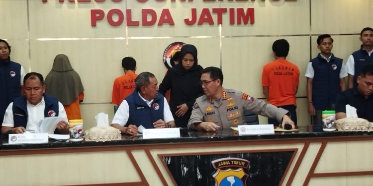 Jajaran Ditresnarkoba Polda Jatim Berhasil Ungkap Narkoba Yang Disimpan di Shockbreaker 