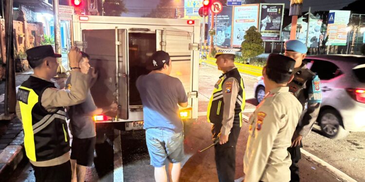 Polres Mojokerto Kota Intensifkan Patroli Malam, Cegah Aksi Premanisme