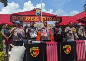 Bongkar dan Tangkap 3 Tersangka Kasus Narkoba Oleh Satreskoba Polres Tuban