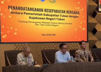 Pemkab dan Kejaksaan Negeri Tuban Tanda Tangani Kesepakatan Bersama