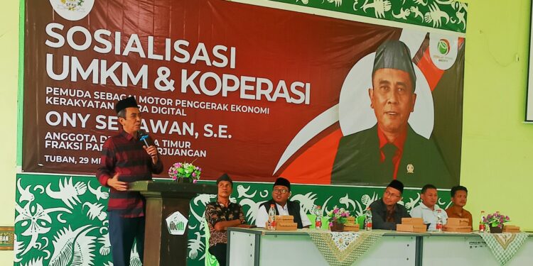 Ony Setiawan.S.E Dorong Pemuda Tuban Kembangkan UMKM di Era Digital