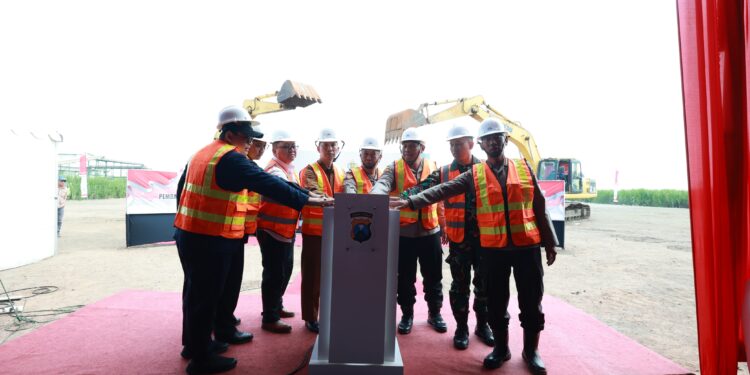 Di Mojokerto, Polda Jatim Bangun Gudang Ketahanan Pangan Polri Kapasitas 1000 Ton