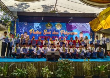 Perpisahan Siswa Kelas IX MTs Negeri 3 Mojokerto Berlangsung Meriah