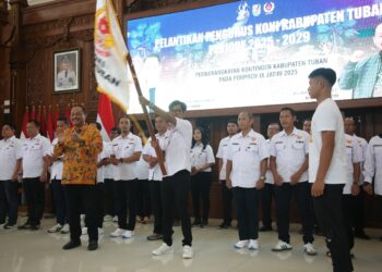 KONI Tuban Periode 2025-2029 Resmi Dilantik