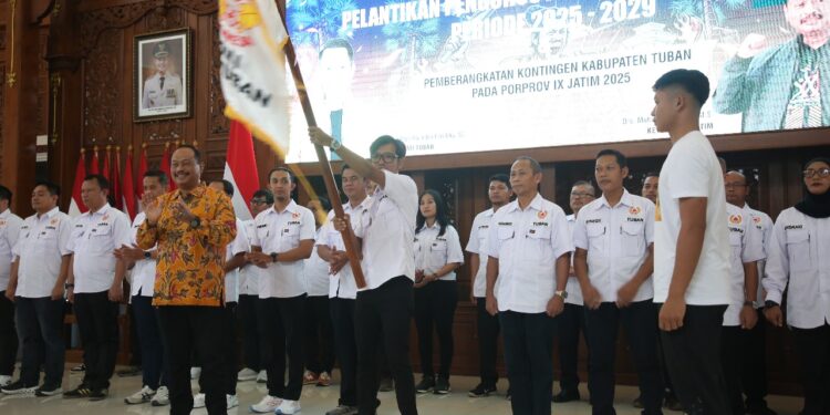 KONI Tuban Periode 2025-2029 Resmi Dilantik