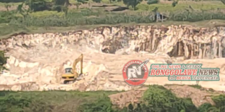 Diduga Belum Punya Izin, Tambang Ilegal di Punggulrejo Rengel Langgar Aturan