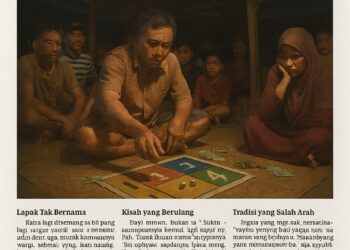 Ketika Judi Dadu Menghancurkan Dapur, Cerita Sunyi di Balik Judi Plaseran dan Glundungan di Pedesaan