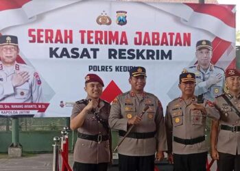 AKP Joshua Peter Krisnawan Resmi Jabat Kasatreskrim Polres Kediri