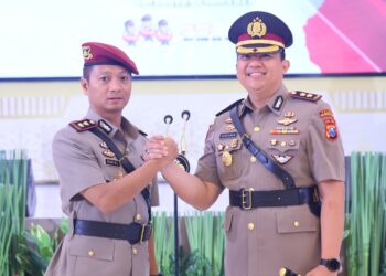 Tongkat Komando Polres Mojokerto Kota Berganti, AKBP Daniel Digantikan AKBP Herdiawan