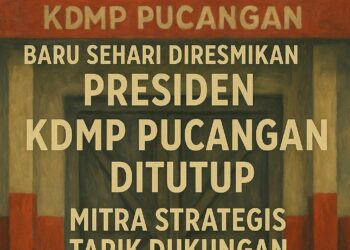 Baru Sehari Diresmikan Presiden, KDMP Pucangan Ditutup – Mitra Strategis Tarik Dukungan