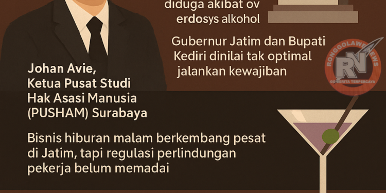 PUSHAM Surabaya Soroti Kelalaian Pemerintah dalam Lindungi Pekerja Hiburan Malam