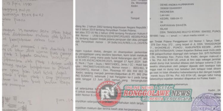 Laporan Polisi Mandek, Pelapor Minta Transparansi Proses Hukum di Polres Pare Kediri