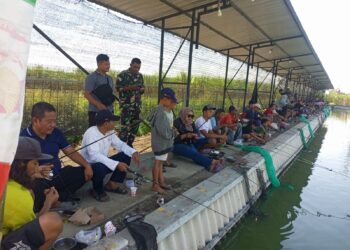 Pemerintah Desa Brangkal Gelar Lomba Mancing Viral Meriahkan HUT RI ke-80