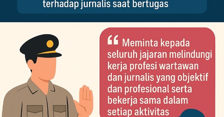 Mabes Polri Imbau Jajaran Lindungi Kerja Wartawan