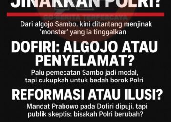 Editorial Investigatif: Misi Berat Ahmad Dofiri, Mampukah Ia Bedah Borok Polri?