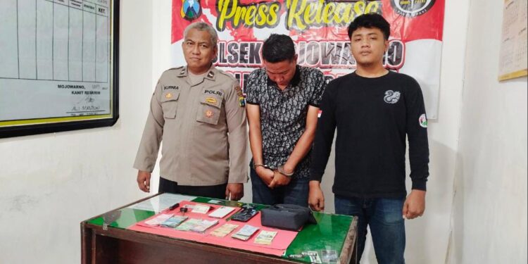 Pengutil Uang dan HP di Ponpes Sunan Bonang Diborgol Reskrim Polsek Mojowarno
