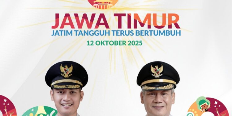 Pemkab Tuban Gelar Upacara Peringatan HUT Ke – 80 Provinsi Jawa Timur