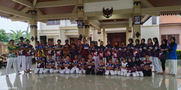 Gelar Syukuran dan Apresiasi Atlet Taekwondo Mojokerto Sebagai Juara Umum