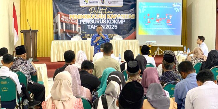 Koperasi Merah Putih Tuban Digenjot, 656 Pengurus Ditempa Jadi Motor Ekonomi Desa