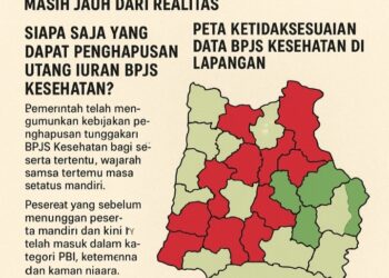 Efektifkah Pemutihan Tunggakan BPJS Kesehatan? Data Lapangan Masih Jauh dari Realitas