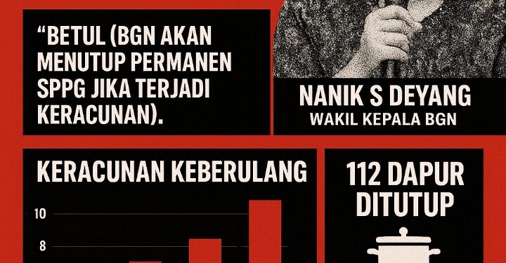 BGN Siap Tutup Permanen Dapur Nakal: Ancaman Tegas di Balik Program Makan Bergizi Gratis
