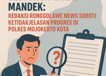 Penanganan Kasus Setyono Dinilai Mandek: Redaksi Ronggolawe News Soroti Ketidakjelasan Progres di Polres Mojokerto Kota