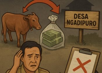 Bantuan Sapi Kemendes 2017 Raib di Ngadipuro, Sekdes Akui Dijual: Konflik Kepentingan Aparat Desa Dipertanyakan