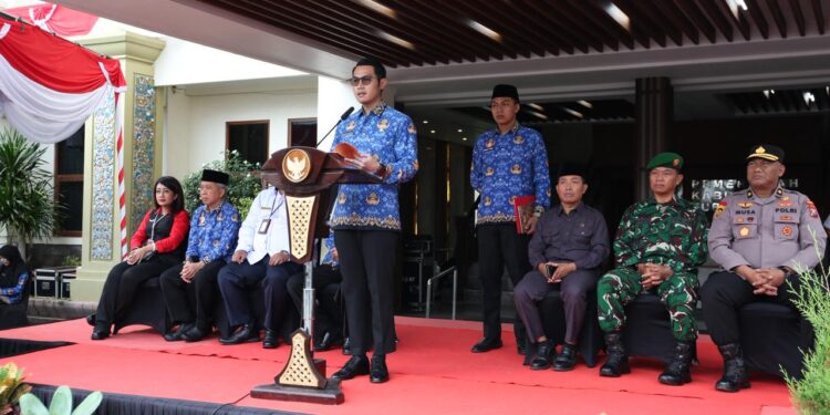 Upacara Empat Pilar di Tuban Soroti Fondasi Kinerja ASN, Tenaga Kesehatan, dan Guru: Antara Peringatan dan Tantangan Nyata