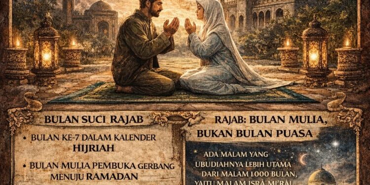 Rajab: Bulan Sunyi yang Mengetuk Langit