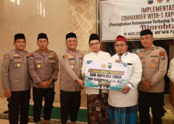 Dari Masjid Mapolres, Kapolres Tuban Menata Nurani Anggota