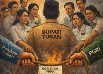 PGRI Tuban Ketuk Nurani Bupati, Nasib 39 Guru PPPK Terkatung di Tengah Kekosongan Kebijakan