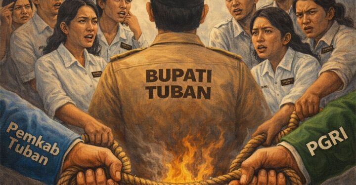 PGRI Tuban Ketuk Nurani Bupati, Nasib 39 Guru PPPK Terkatung di Tengah Kekosongan Kebijakan