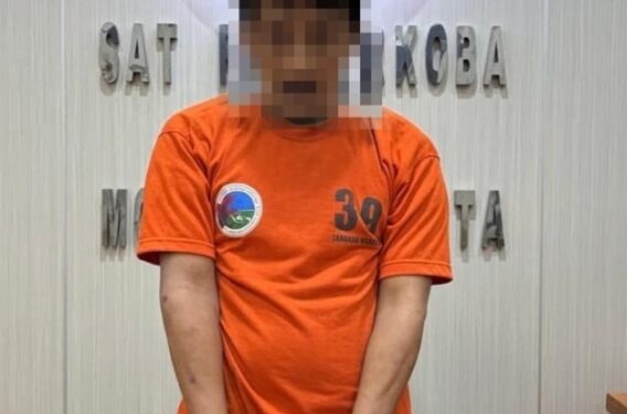 Residivis Sabu Dibekuk  Resmob Satresnarkoba Polres Mojokerto Kota
