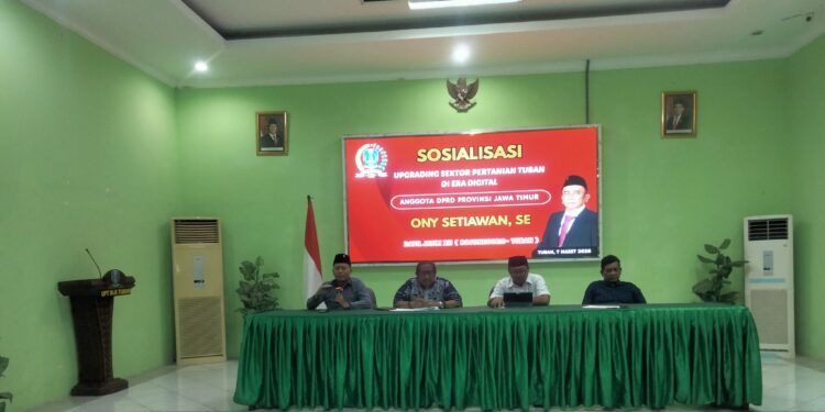 Dorong Pertanian Tuban Masuk Era Digital
